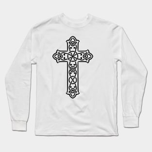 Christian Cross | Jesus Christ | Way of The Cross T-Shirt Long Sleeve T-Shirt